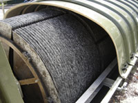 Damaged filters at Kinawley Wastewater Treatment Works | NI Water News